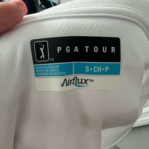 PGA Tour Airflux Polo in Crisp White